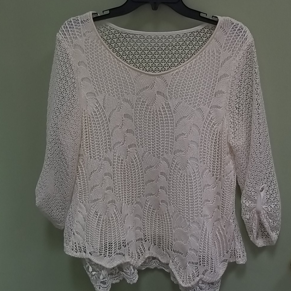 Laced blouse